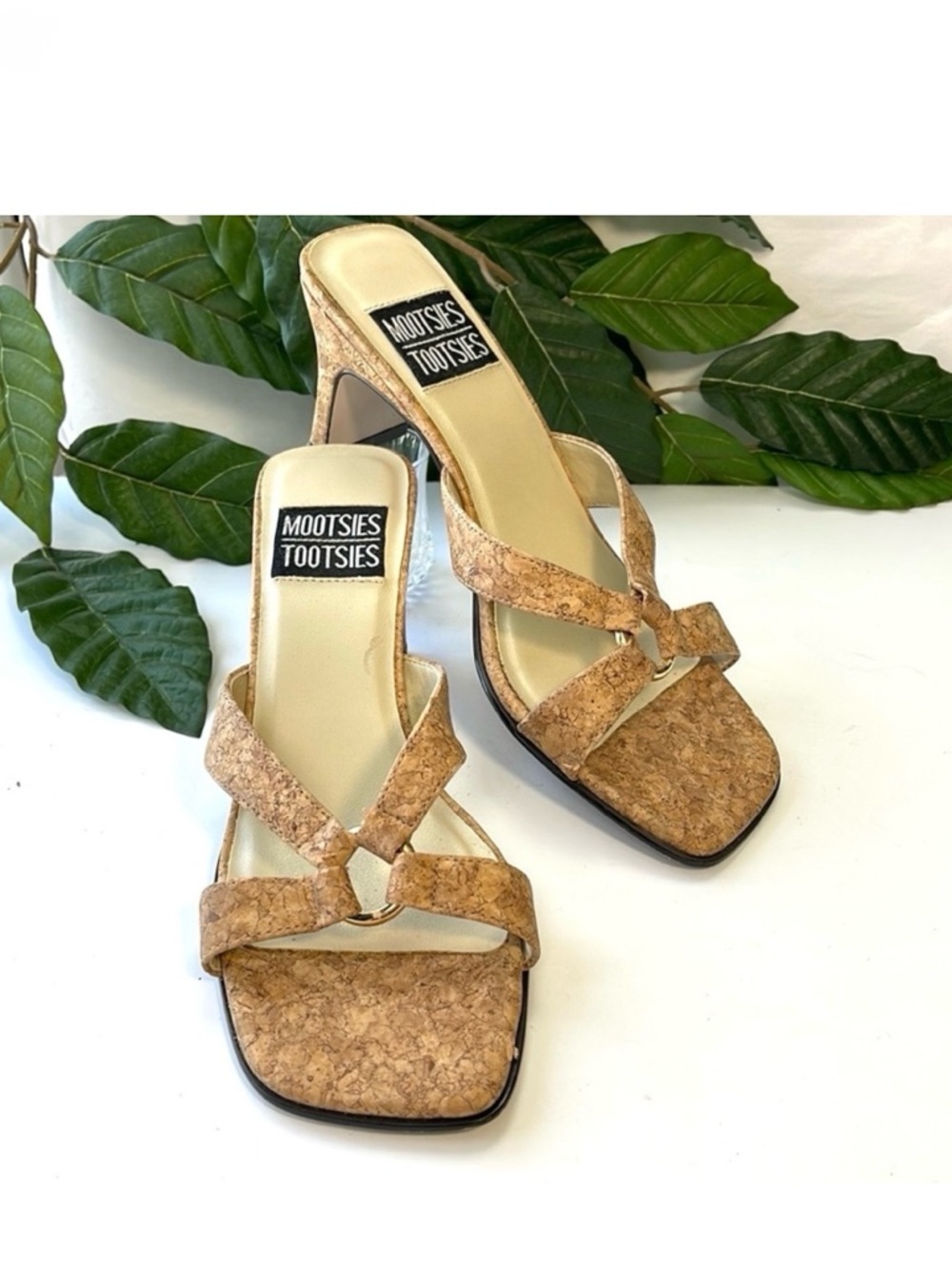 MOOTSIES TOOTSIES CORK SLIDE SANDALS